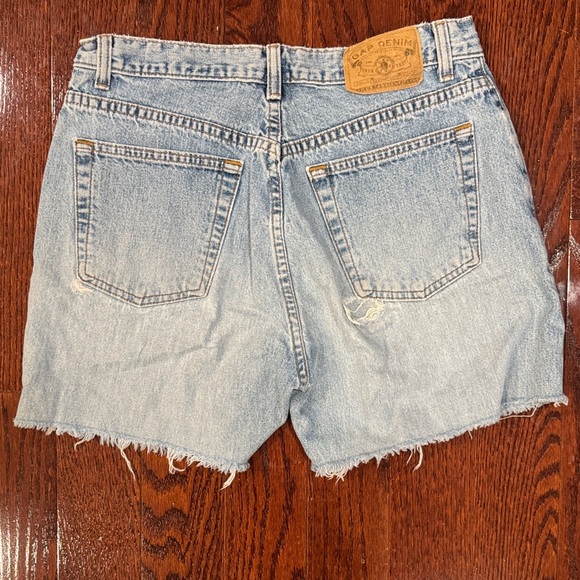 GAP Light Blue Jean Shorts - Picture 3 of 4